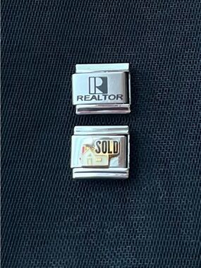 Real Estate Themed Italian Charms